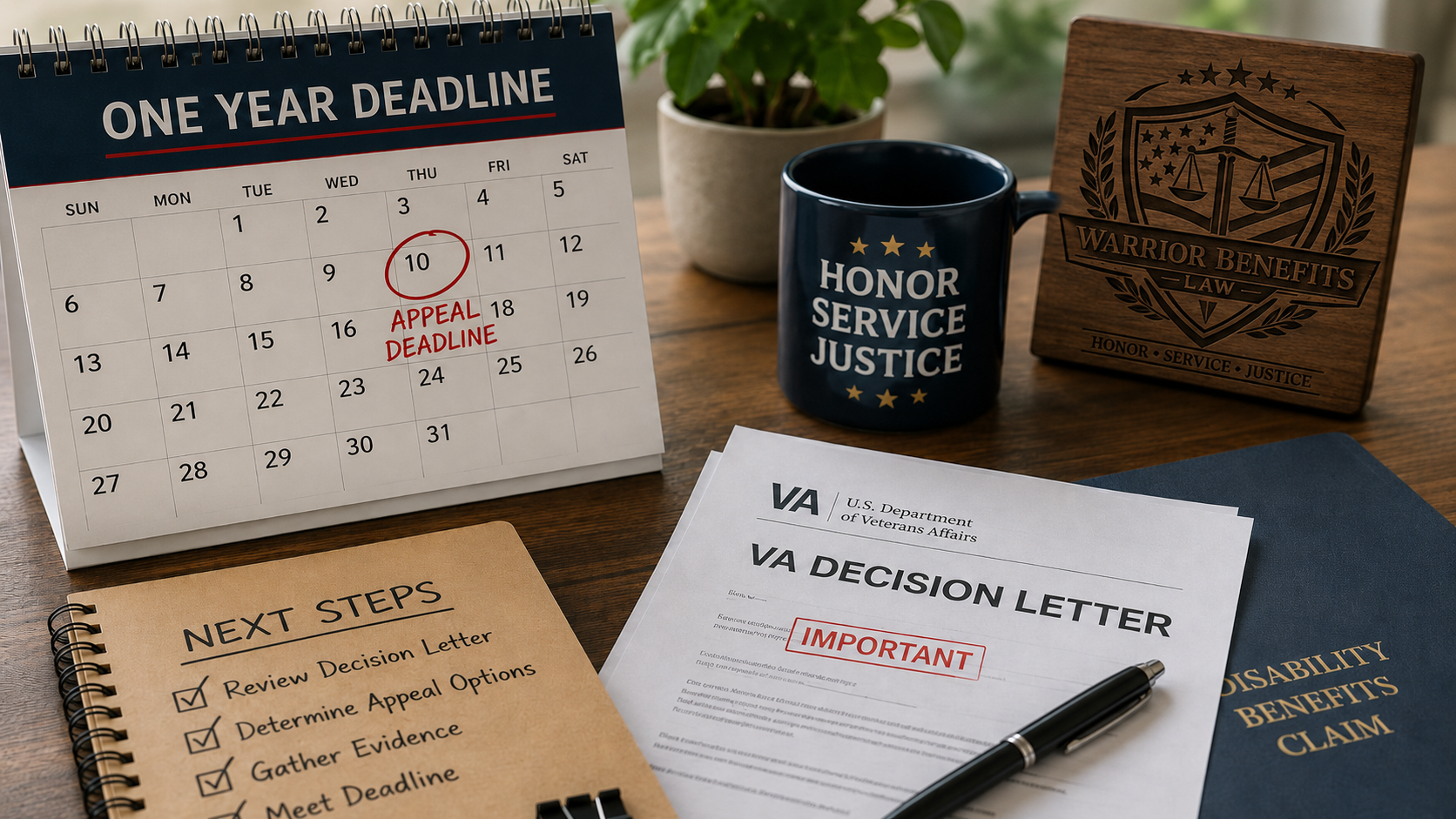 VA Disability Appeal Deadline: What Veterans Need to Know About the One-Year Rule